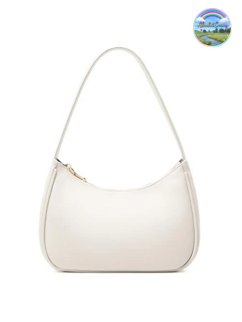 Cute Hobo Tote Handbag Mini Clutch Purse with Zipper Closure